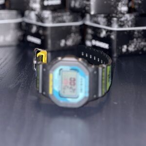 G-Shock Black and Blue Digital Watch